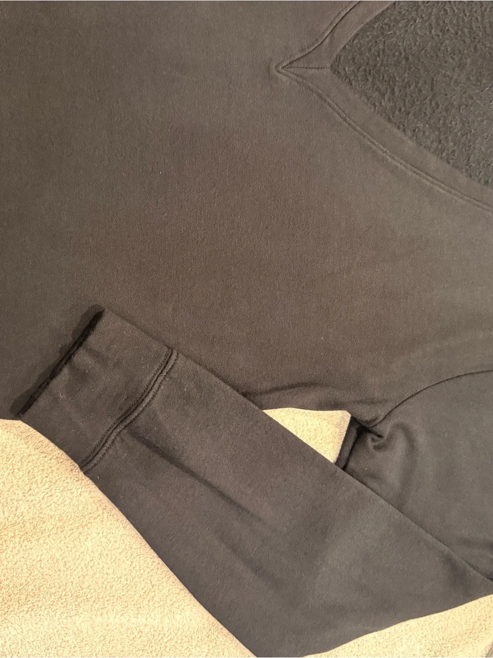Joah Brown Reversible V-Back Sweatshirt - Picture 8 of 10